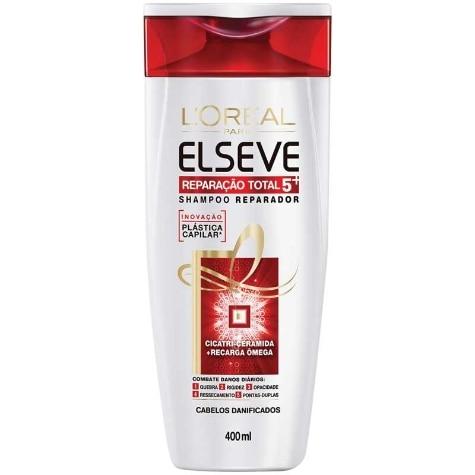 Shampoo Elseve Reparação Total 5 Cabelos Danificados 400ml - Imagem 1
