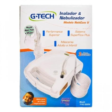 Inalador Nebulizador G-Tech Nebcom V - Imagem 1