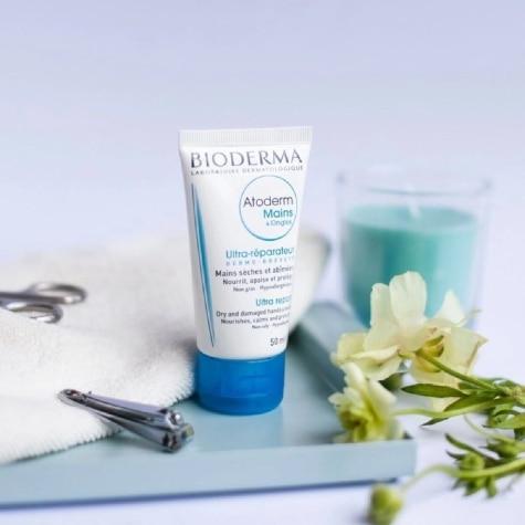 Creme Atoderm Mains & Ongles Bioderma Mãos e Unhas 50ml - Imagem 5