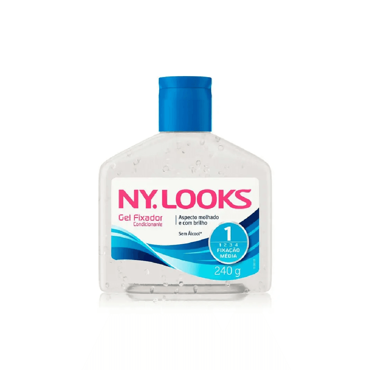 Gel Fixador Capilar Ny Looks Média Fixação 240g