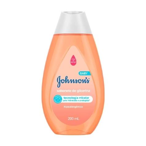 Sabonete de Glicerina Líquido Johnson & Johnson Baby Tradicional 200ml - Imagem 1