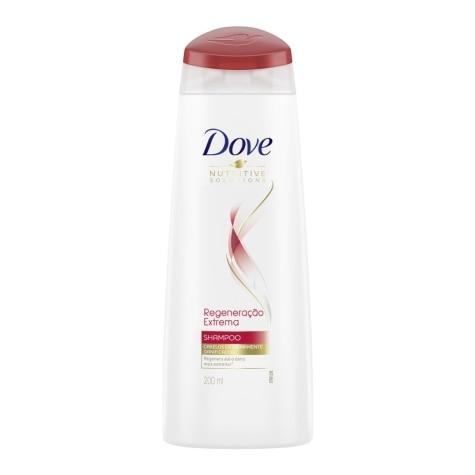 Shampoo Dove Regeneração Extrema Cabelos Danificados 200ml - Imagem 1