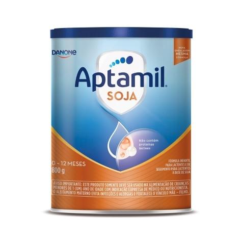 Fórmula Infantil Aptamil Soja 2 800g - Imagem 1
