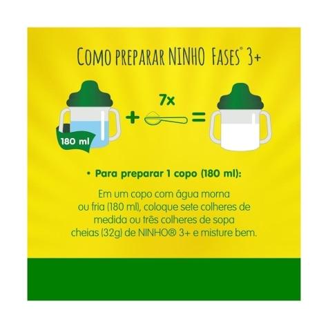 Composto Lácteo Ninho Fases 3+ 400g - Imagem 8