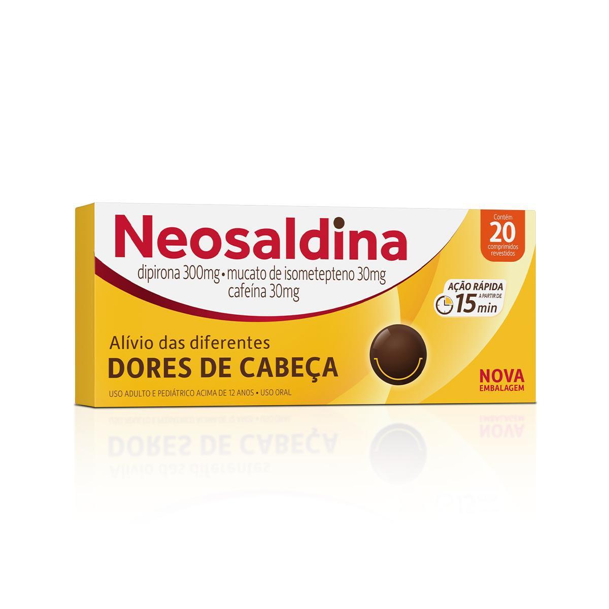 Neosaldina 20 Drágeas - Imagem 1