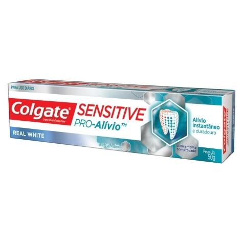 Creme Dental Colgate Sensitive Pró Alívio Branqueador 50g - Imagem 2