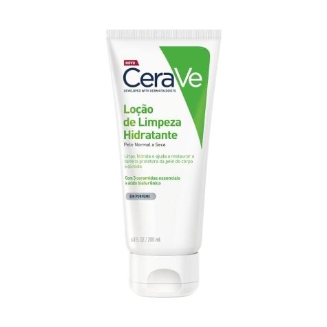 Loção de Limpeza Cerave Sem Perfume Rosto e Corpo 200ml - Imagem 1