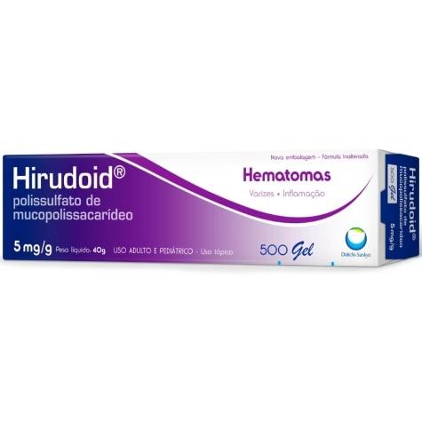 Hirudoid Gel 5mg 40g - Imagem 1