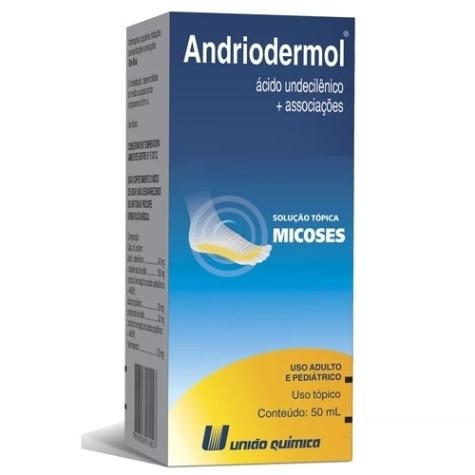 Andriodermol Solução Tópica 50ml - Imagem 1