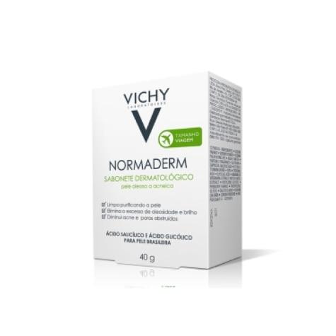 Sabonete em Barra Vichy Normaderm Facial 40g - Imagem 1