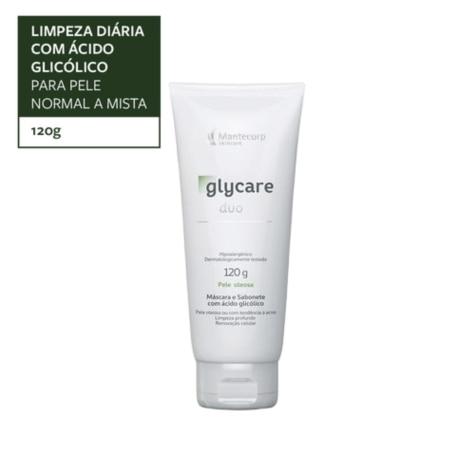 Sabonete Líquido Glycare Duo Facial 120g - Imagem 1