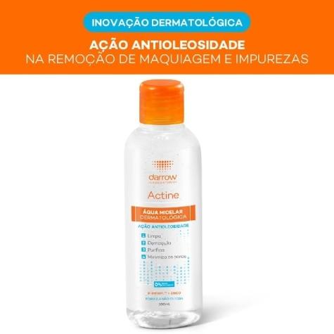Água Micelar Darrow Actine Facial 100ml - Imagem 3