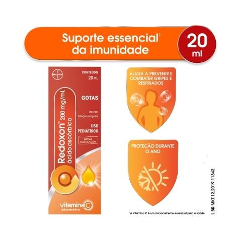Redoxon Gotas 200mg 20ml - Imagem 2