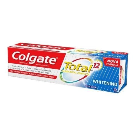 Creme Dental Colgate Total 12 Whitening 90g - Imagem 2