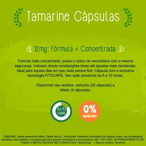 Tamarine 12mg 4 Cápsulas - Imagem 4