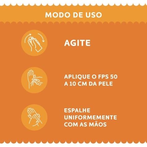Protetor Solar Facial e Corporal Episol Intense FPS50 Spray Pele Mista e Oleosa 200ml - Imagem 3