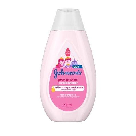 Condicionador Johnson's & Johnson's Kids Gotas de Brilho 200ml - Imagem 1