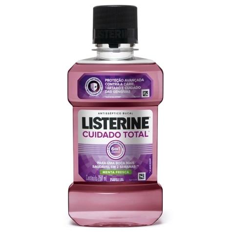 Enxaguante Bucal Listerine Cuidado Total Menta Premium 250ml - Imagem 1