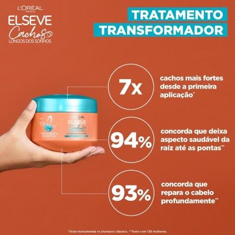 Creme de Tratamento Elseve Cachos Longos dos Sonhos 300ml - Imagem 3