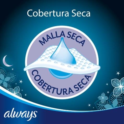 Absorvente Noturno Seca com Abas Always Ultrafino G 8 Unidades - Imagem 2