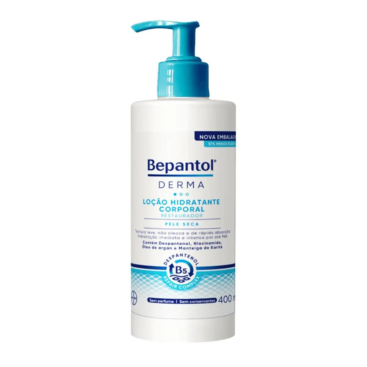 Loção Hidratante Bepantol Derma Restaurador Corporal 400ml - Imagem 1