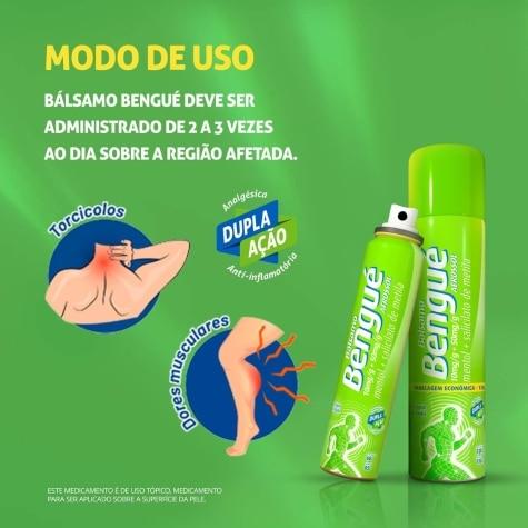 Bálsamo Bengué Aerosol 50mg + 10mg 120g - Imagem 2