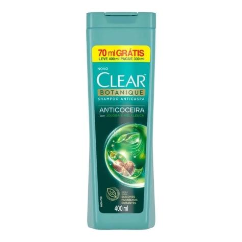 Shampoo Anticaspa Clear Botanique Anticoceira 400ml - Imagem 1