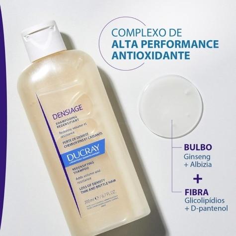 Shampoo Ducray Densiage Redensificante Cabelo 200ml - Imagem 4