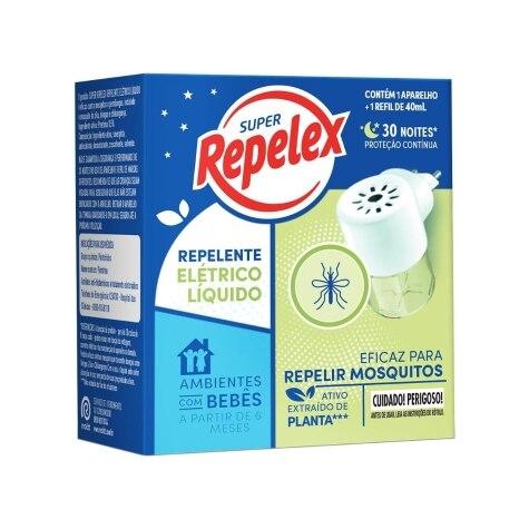 Kit Repelex Aparelho Elétrico + Repelente 30 Noites 40ml - Imagem 1