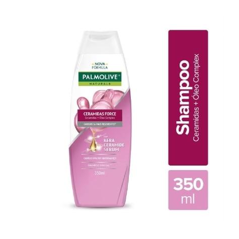 Shampoo Palmolive Naturals Ceramidas Force Cabelos Danificados 350ml - Imagem 3