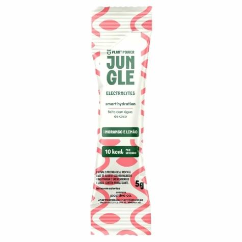 Pó Para o Preparo de Alimento Jungle Electrolytes Sabor Morango e Limão 5g - Imagem 1