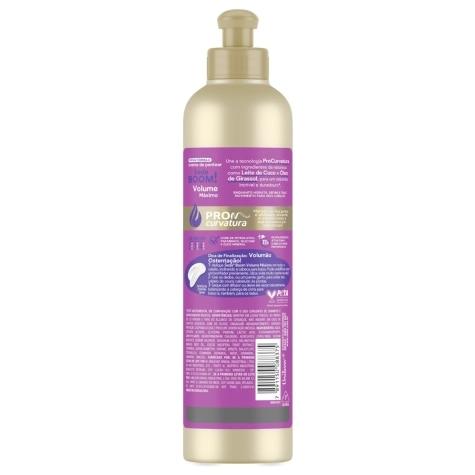 Creme de Pentear Seda Boom Volume Máximo Cabelo Cacheado e Crespo 350ml - Imagem 2