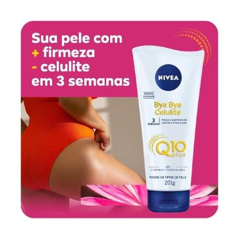 Gel Creme Firmador Nivea Q10 Bye Bye Celulite 200ml - Imagem 3