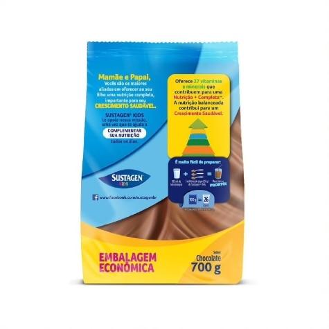 Complemento Alimentar Sustagen Kids Sabor Chocolate Leve Mais Por Menos 700g - Imagem 3