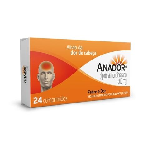 Anador 500mg 24 Comprimidos - Imagem 1