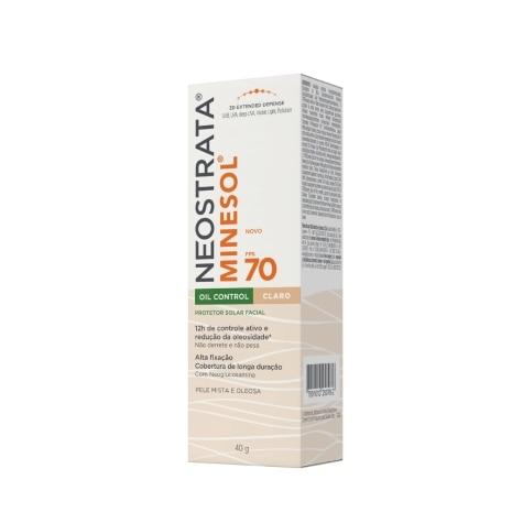 Protetor Solar Facial Neostrata Minesol Oil Control FPS70 Pele Mista a Oleosa Cor Claro 40g - Imagem 5