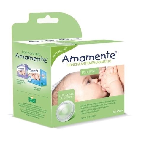 Concha para Seios Amamente Anti-Empedramento 2 Unidades - Imagem 1