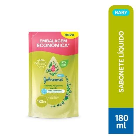 Sabonete Líquido Johnson's Baby Lavanda Refil 180ml - Imagem 2