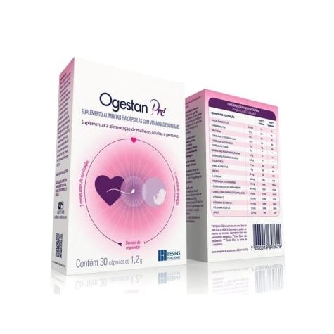 Ogestan Pré 1,2g 30 Cápsulas - Imagem 1