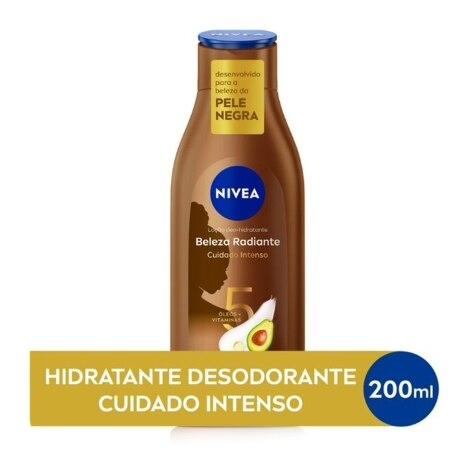 Loção Deo Hidratante Nivea Beleza Radiante Cuidado Intenso Pele Negra 200ml - Imagem 2