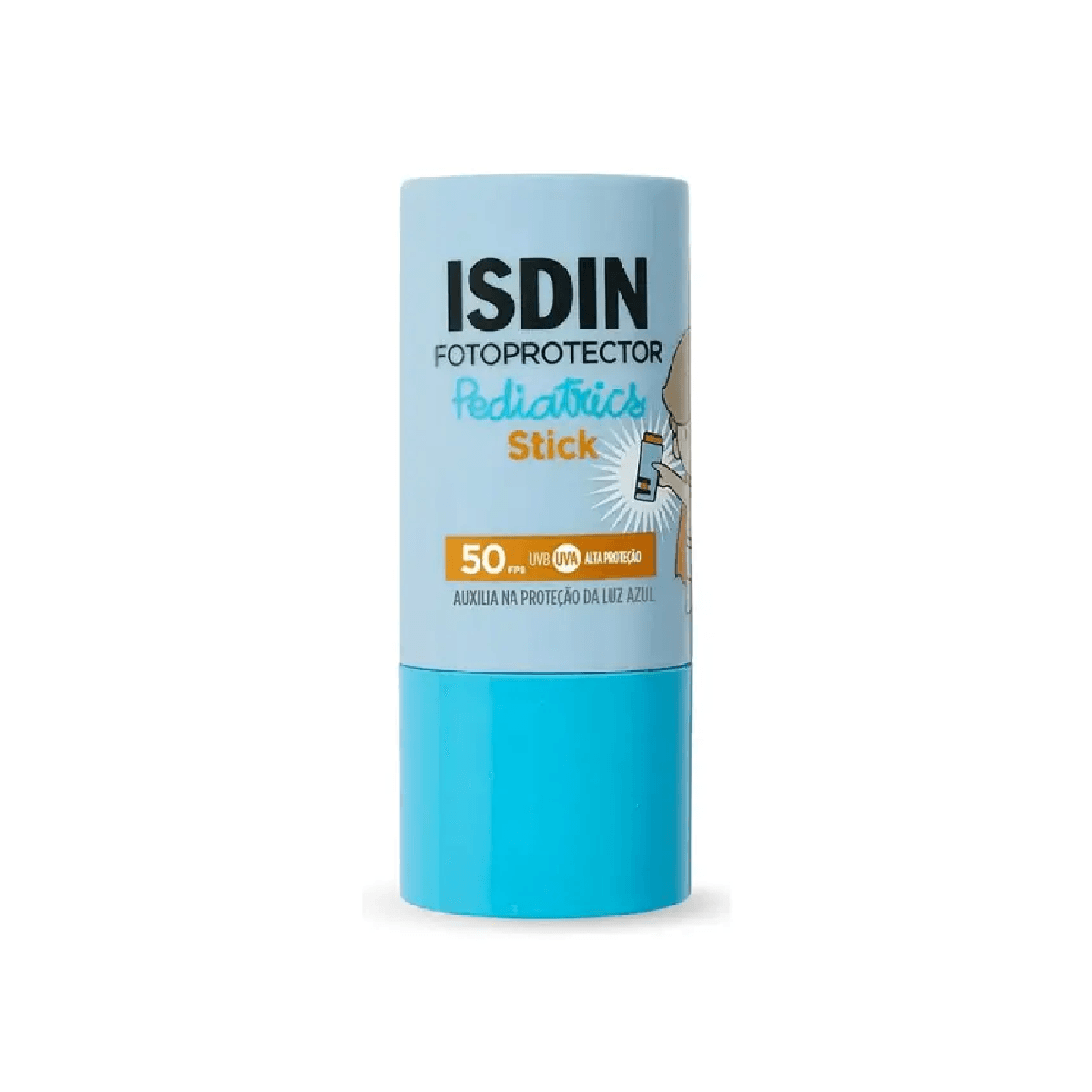 Protetor Solar Facial Infantil Isdin Fps 50 Pediatrics 20G Stick - Imagem 1