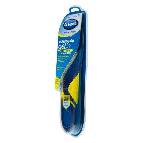 Palmilha Dr. Scholl's Massaging Dual Gel Advanced Masculino 1 Par - Imagem 4