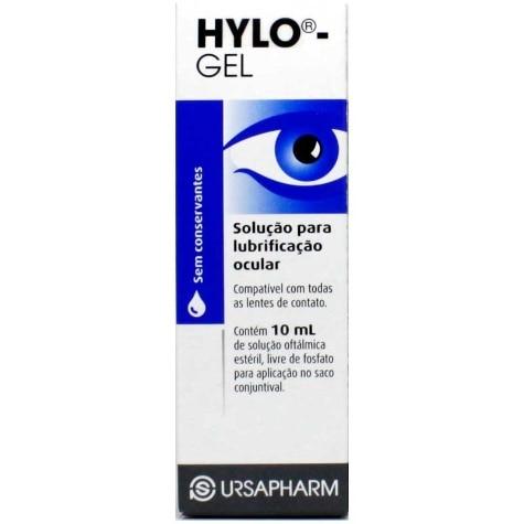 Colírio Lubrificante Hylo Gel 2mg/ml 10ml - Imagem 1