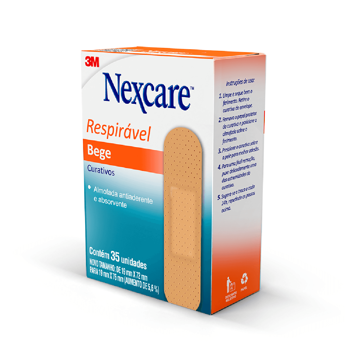 Curativo Nexcare Tradicional 35 Unidades - Imagem 2