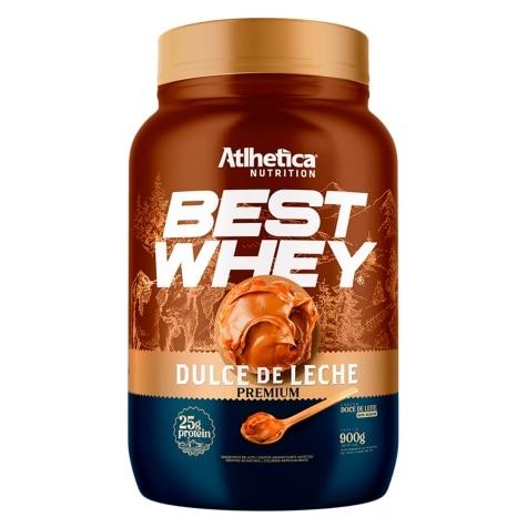 Whey Atlhetica Nutrition Best Whey Sabor Dulce de Leche Premium 900g - Imagem 1