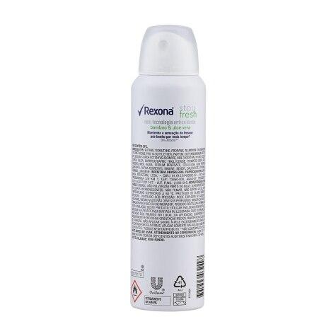 Desodorante Aerossol Rexona Bamboo 72h 150ml - Imagem 4
