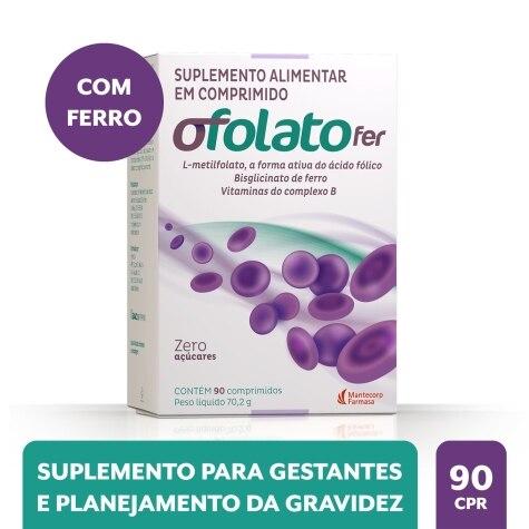 Ofolato Fer 90 Comprimidos - Imagem 2
