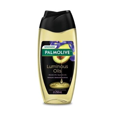 Sabonete Hidratante Líquido Palmolive Luminous Oils Abacate e Íris 250ml - Imagem 1