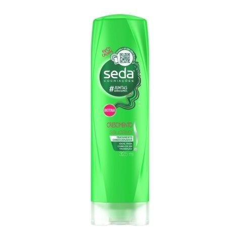 Condicionador Seda Cocriações Crescimento Saudável Cabelo Seco 325ml - Imagem 1