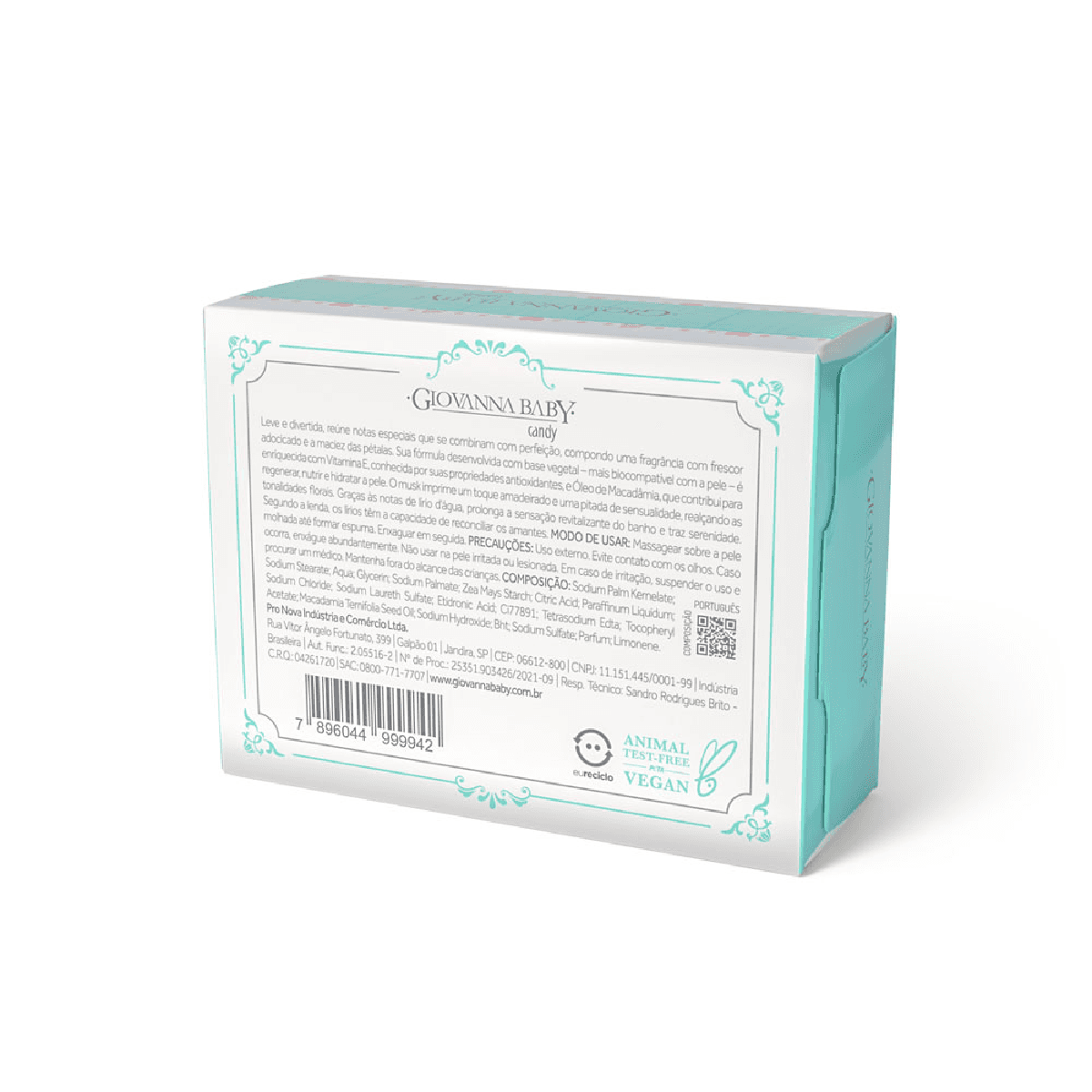 Sabonete Vegetal em Barra Giovanna Baby Candy 90g - Imagem 3